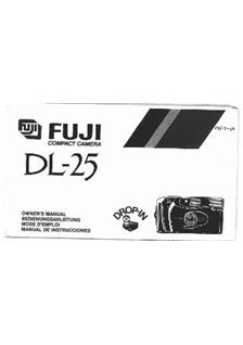 Fujifilm DL 25 manual. Camera Instructions.